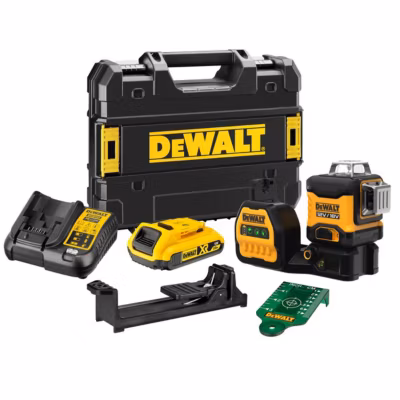 Niveau laser multiligne 3×360 XR 12V/18V 2Ah Tstak – DEWALT – DCE089D1G18-QW