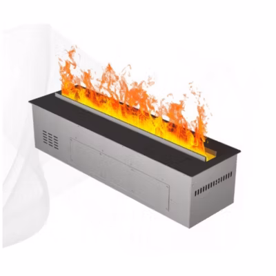 Cheminée électrique avec brûleur à vapeur d&rsquo;eau 3D APP intégré 75 PRO-LINE