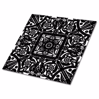 Carreaux vinyle Tulup 30×30 cm Motif rétro du moyen-orient 9 pcs