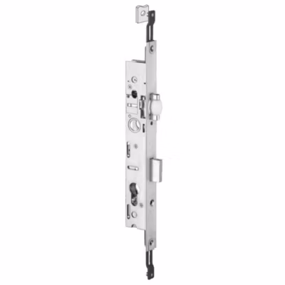 Serrure 3 points pêne dormant à rouleau coffre de 45mm pour tringle plate – STREMLER – 2274.45.TI24