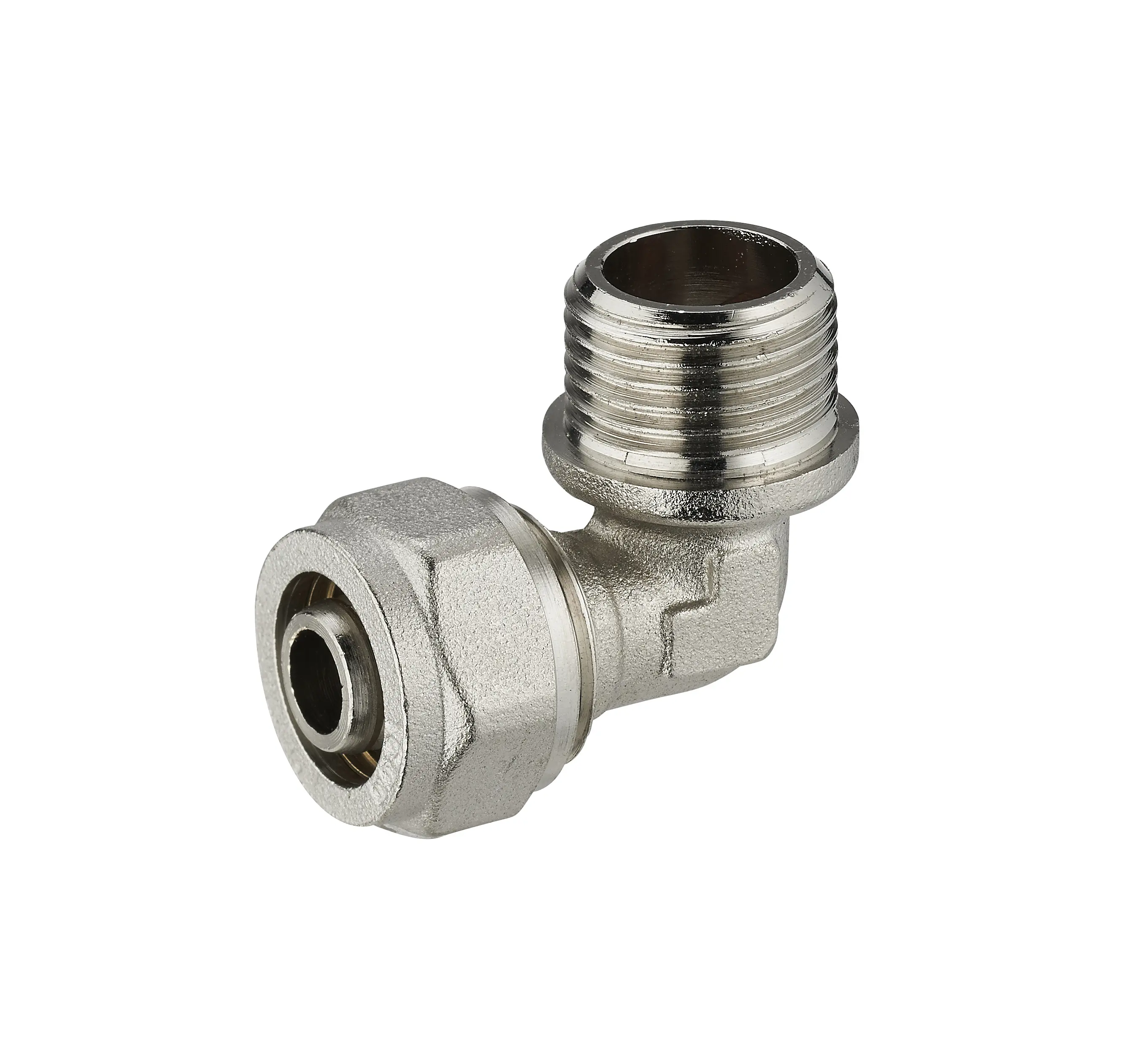 Raccord Coude Mâle – Multicouche Compression – Ø16 – M1/2'