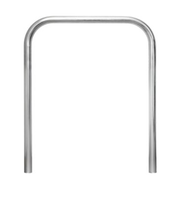Support vélos tubulaire sans barre tansversale fixation a sceller Lot de 18 pièces.