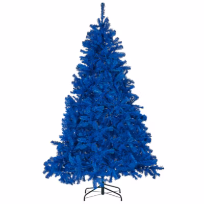 Sapin de Noël artificiel FARNHAM 210 cm Bleu