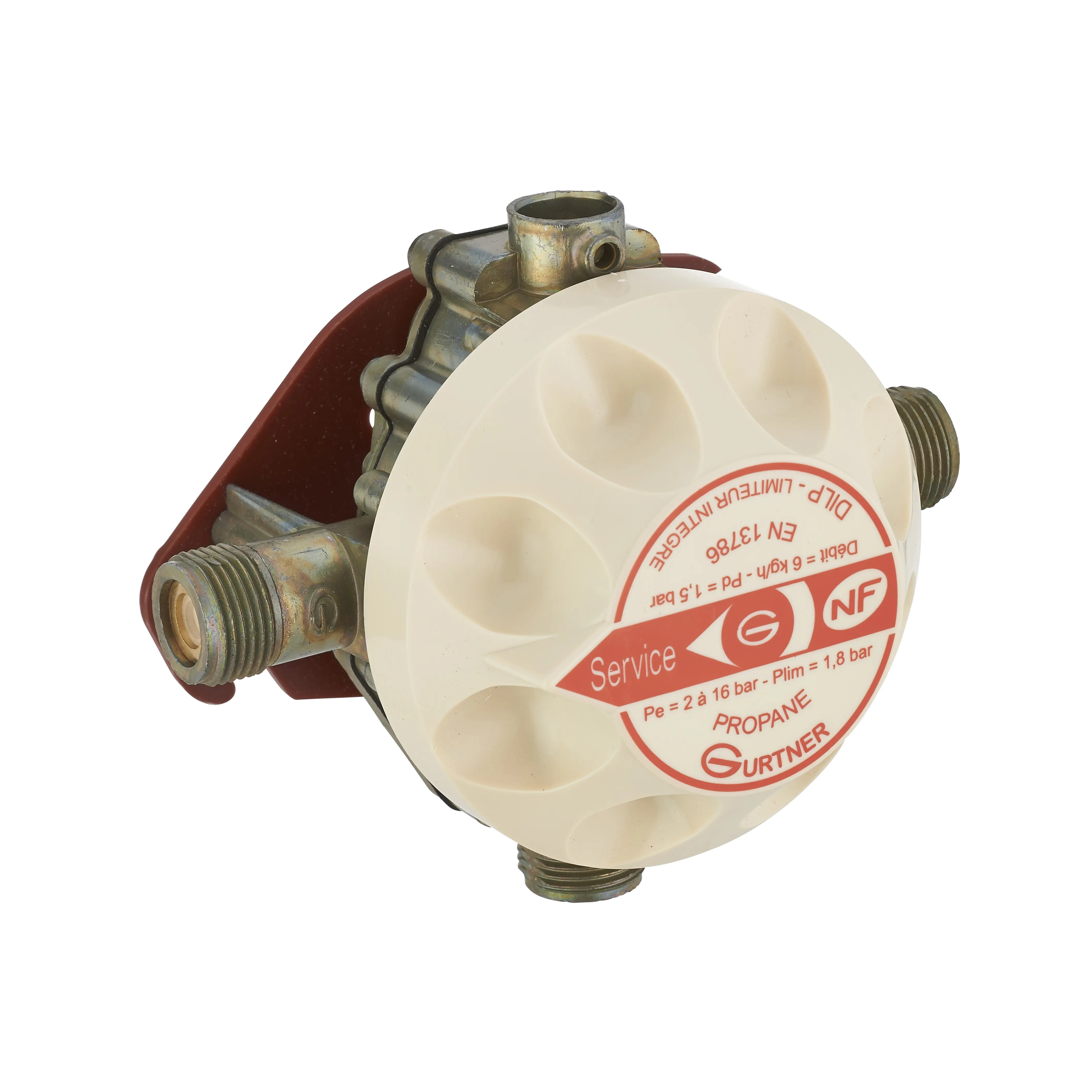 Coupleur inverseur automatique propane avec limiteur – 6kg/h – 1.5 bar – Mâle 20×150