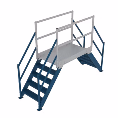 Saut de loup 3 marches – Longueur 1.00m – Hauteur de plateforme 0.61m – SLD8-50ESC66-100