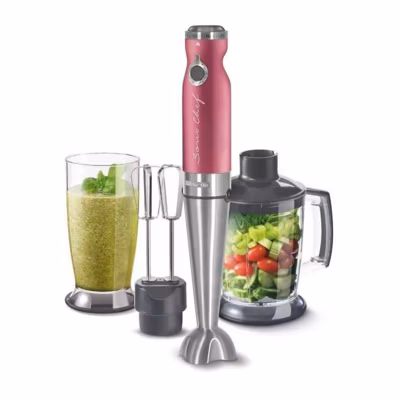 Mixeur plongeant SENCOR SHB 5604RD 1200W 20 vitesses rouge
