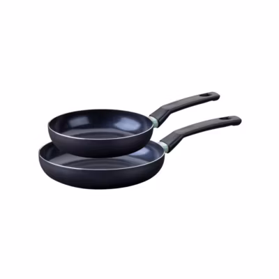 Set de 2 poêles antiadhésives céramique 20 et 24 cm Fackelmann Brandao