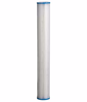 Cartouche plissée 20 pouces 50 microns type piscine – filtration eau pluie forage NSF
