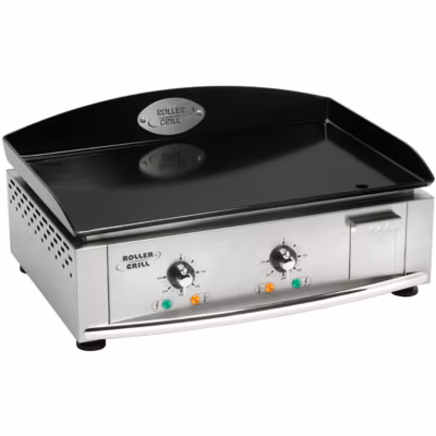 Plancha electrique 3500w plaque email 5mm 59x38cm Roller Grill PL600EE