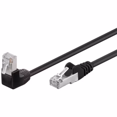 Câble RJ45 Cat5e coudé blindé 5 m GOOBAY