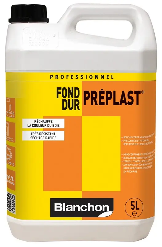 Fond Dur Préplast Incolore – Bidon de 5L