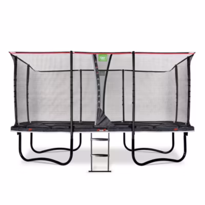 Trampoline EXIT PeakPro 275x458cm noir