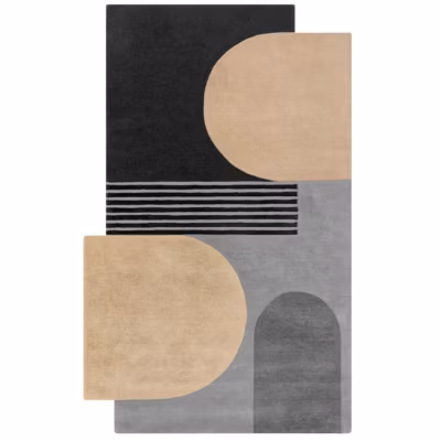 Tapis salon et chambre moderne pure laine FORMAL MULTI 150×240 cm