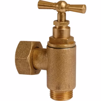 Robinet d&rsquo;arrêt équerre tête à potence – Watts industries – MF 3/4&prime; – Avant compteur d&rsquo;eau