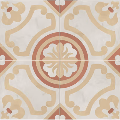 Carrelage sol / mur effet ciment vieilli 20×20 cm TERRA ART GIGLIO T.C