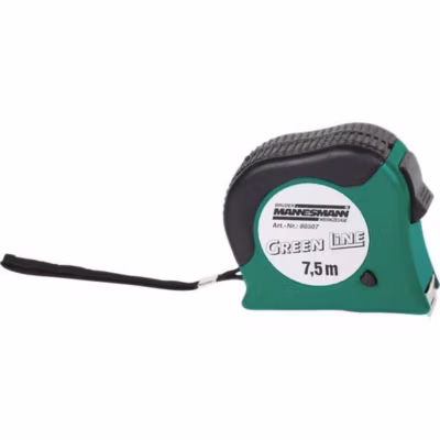 Mètre-ruban Brüder Mannesmann M80507 7,5 m acier, largeur 25 mm