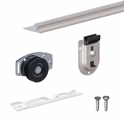 Système coulissant SLID&rsquo;UP 130 pour 2 ou 3 portes de placard – rail 1,94 m – 70 kg