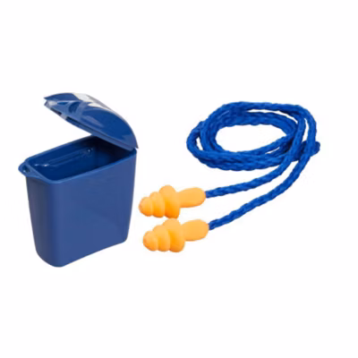 1 Paire De Bouchons D&rsquo;oreilles Réutilisables Avec Cordelette Et Boîte De Rangement Snr 26 Db
