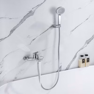 Mitigeur bain douche mécanique avec douchette SKY BATH chromé  série NATURE