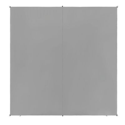 Voile d&rsquo;ombrage LUKKA 300 cm 300 cm Gris