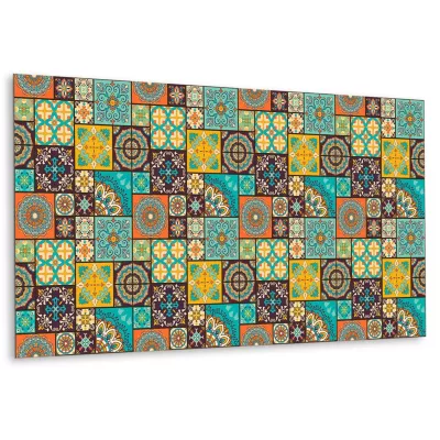 Panneau autocollant Tulup 100×50 cm Patchwork 1 pcs