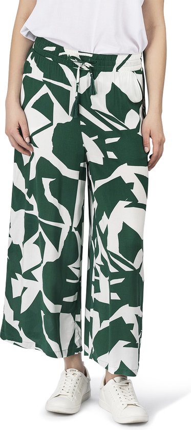 DENIMFY Pantalon Chino Femme DFKate Regular/Droit Vert XXL Adultes