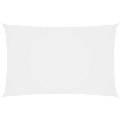 vidaXL Voile de parasol Tissu Oxford rectangulaire 2×4,5 m Blanc