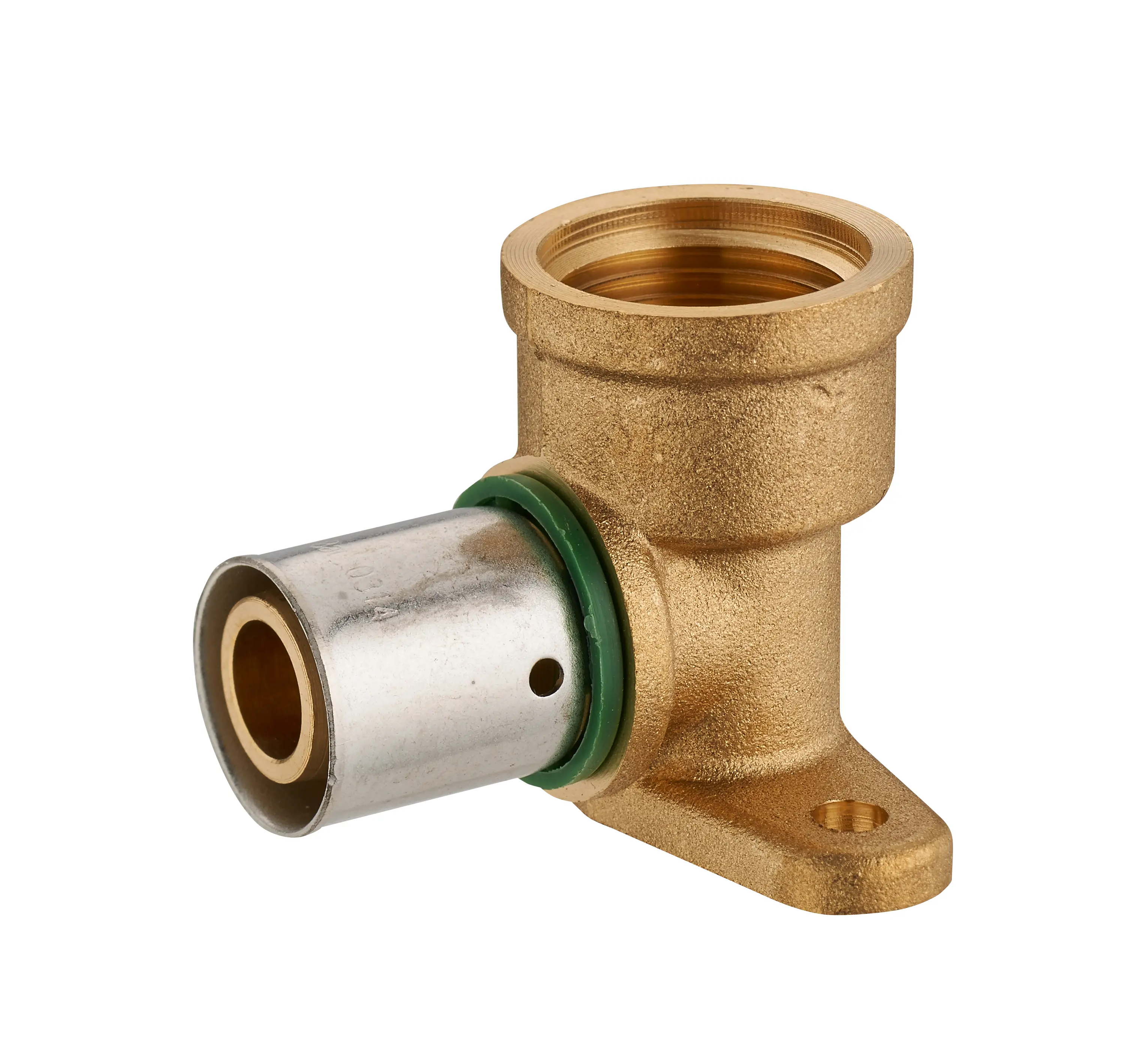 Raccord Coude Applique – PER à Sertir – Ø16 – F1/2'