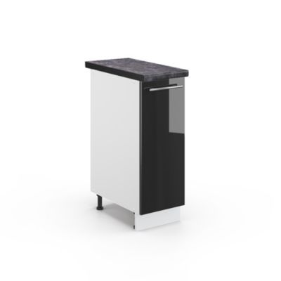 Vicco Meuble de cuisine Anthracite Haute brillance 30cm , PT Anthracite