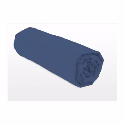 LOVELY HOME Drap plat – 180 x 290 cm – 100% coton – Bleu