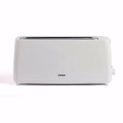 Grille-pain large fente Couleur blanc – 900W DOD168W
