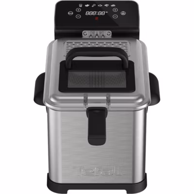 Friteuse 4l 2400w inox/noir Tefal FR507D10 family pro digital
