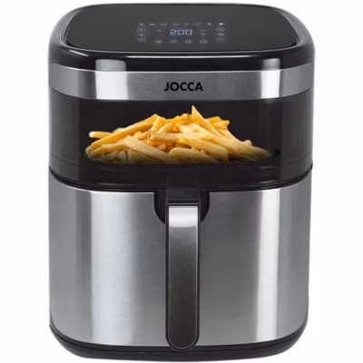 Friteuse Electrique  a air chaud – JOCCA – 2385 – 10L – Avec Hublot – 30,5×43,5×36,4 cm