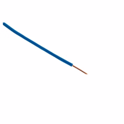 Fil électrique H07V-U 1,5mm² bleu – 5m – Zenitech