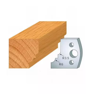 Jeu de 2 Fers Profilés Acier HT 40 x 4 mm – N 019 1/4 de rond à talon – Outil de menuiserie – Diamwood