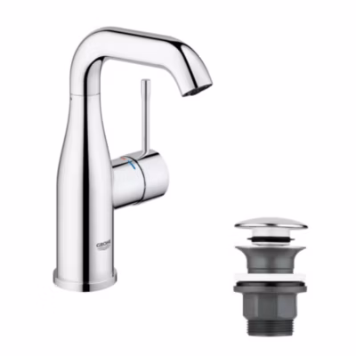 GROHE Essence Mitigeur monocommande Lavabo Taille M – Chromé – 23798001