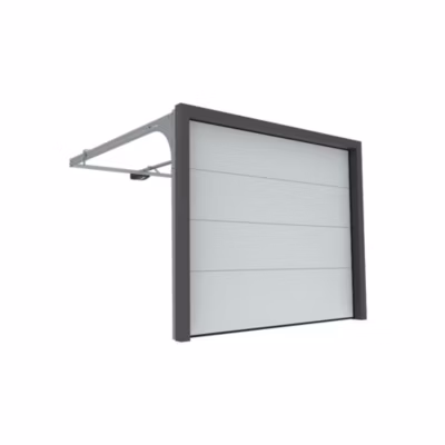 Porte Sectionnelle Motorisée StandardLine Linteau 100mm Lisse Blanc Ral 9016 L2750xH2375 4M