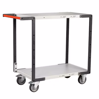 Servante roues TPE montée – 2 Plateaux 850x495mm – Charge max 250kg – 886721122