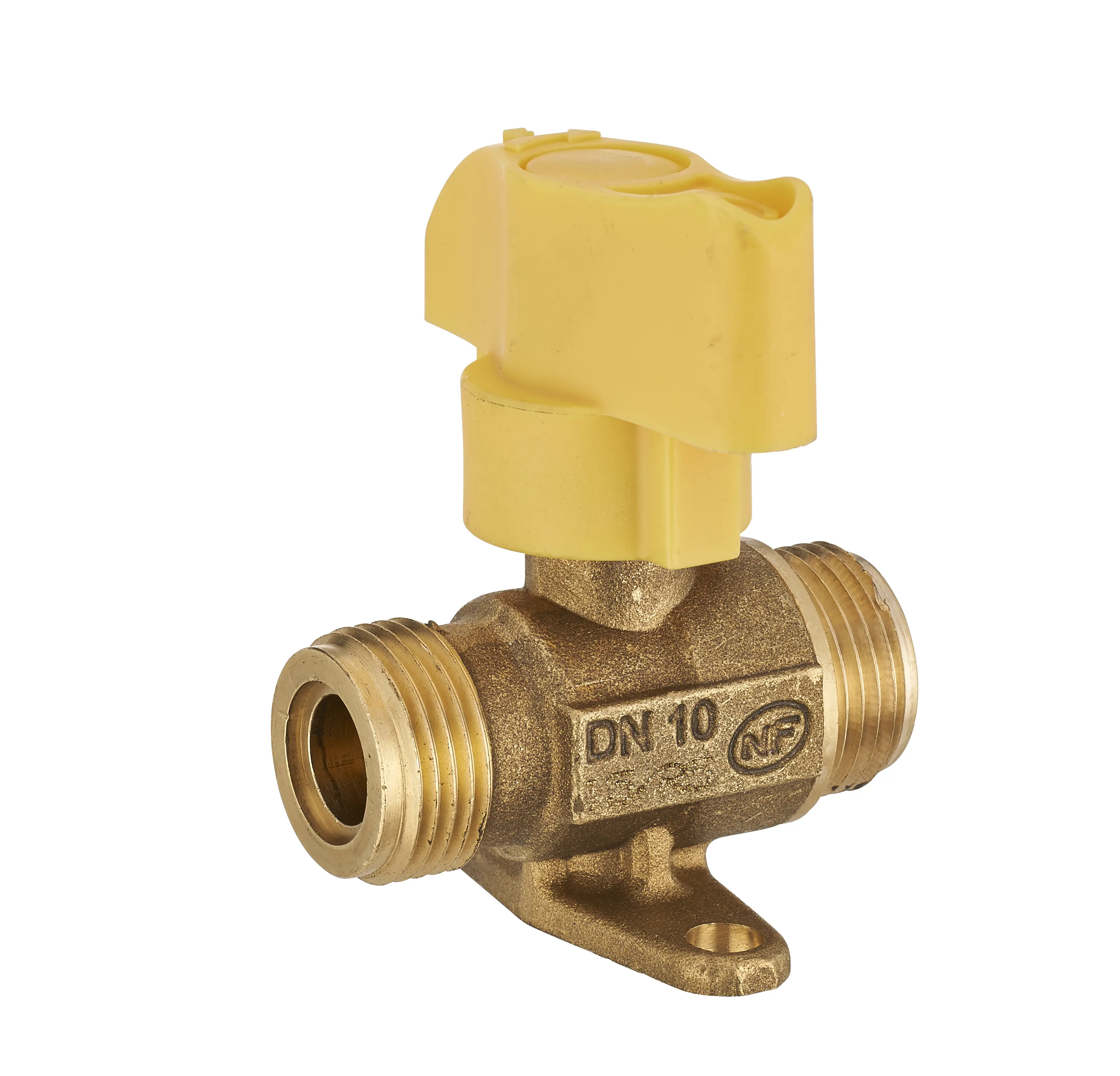 Vanne d'arrêt 1/4 tour butane/propane – Haute pression (20bar) – M 20×150