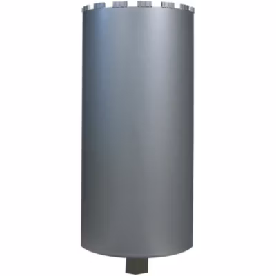 Couronne Diamantée 1&Prime; 1/4 Femelle D.162 mm x Lu. 410 Segments Ht. 10 mm – Béton Armé – Découpe Précise et Durable – Diamwood