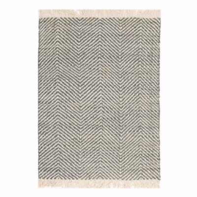 Tapis salon et chambre en jute et coton VIGA 160×230 cm