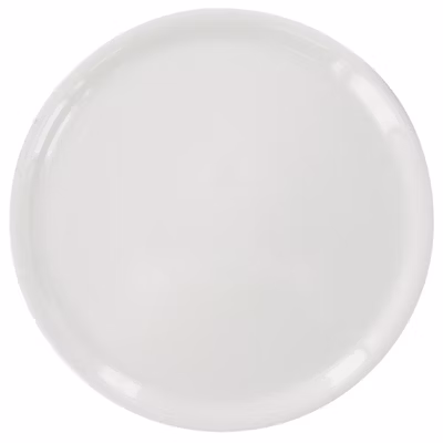 Assiette à Pizza en Porcelaine Blanche 330 mm Napoli – Lot de 6 – Saturnia