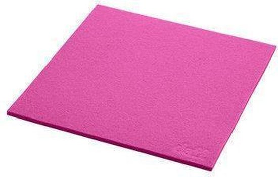 Daff Coaster – Feutre – Carré – 20 x 20 cm – Pink – Rose