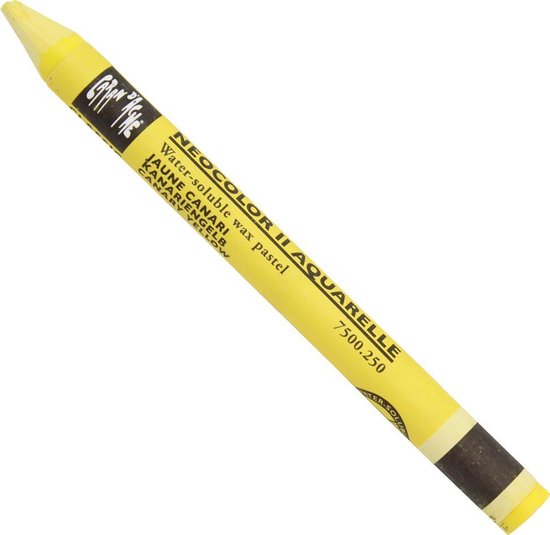 Craie pour aquarelles Caran d&rsquo;Ache Neocolor II | Jaune canari (250)