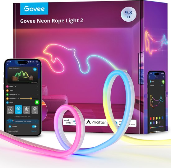 Corde Lumineuse Néon Govee 2 White (3m)