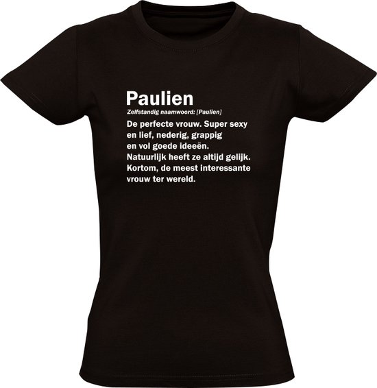 Dictionnaire Paulien – Chemise Femme – T-shirt – Cadeau – cadeau – Anniversaire