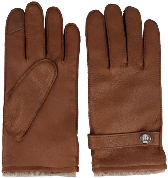 Cuir en Gants Roeckl Wilhelmshaven – Garçons – marron selle
