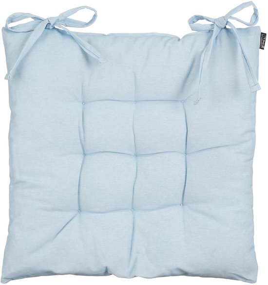 Coussin de chaise In The Mood Paddy – 46 x 46 cm – Katoen – Bleu clair