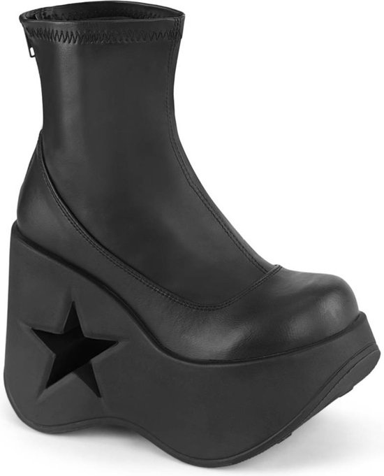 Demonia Platform Bottes femmes -36 Chaussures- DYNAMITE-100 US 6 Zwart