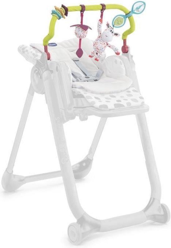 Coussin Chicco avec arceau pour poly progres5 et polly start